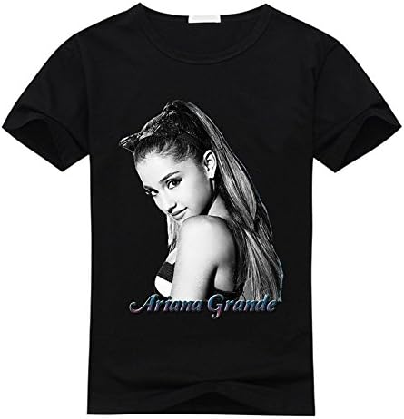 Custom Ariana Grande Men's and Women's Classic 100% Cotton T-Shirt Medium