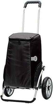Andersen shopping trolley Royal | Aluminium frame | Max. load capacity: 50 kg | Wheels with ball bearings | Bag: Haron black | Volume: 40L | Made in Germany