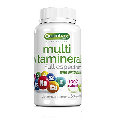 Quamtrax Nutrition Multivitamineral - 60 capsulas
