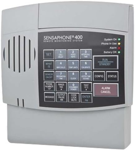 Sensaphone 400 Monitoring System, 4-Channel (FGD-0400) by Sensaphone