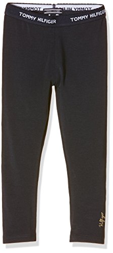 Tommy Hilfiger Baby-Girls Mini Legging Plain Trouser, Blue (Black Iris), 80