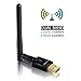 Produktbild angeboten von emebay – EDUP ep-db1607 Adapter USB WLAN ac600mbp Stick WIFI Dongle mit Antenne USB 2.0 WiFi Wireless Adapter Dual Band (5GHz 433 Mbps + 2.4 GHz 150 Mbps) WLAN 802.11b/g/n/ac kompatibel mit MAC OS, Windows XP/Vista/7/8/10.