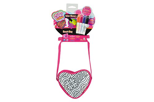 Simba 106371459 - Color Me Mine Colorchange Heart Bag 15cm