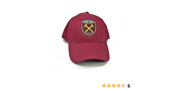 West Ham FC Official - Cappellino con visiera (Taglia unica) (Bordeaux) :  Amazon.it: Sport e tempo libero
