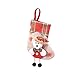 Produktbild Happy Event Chirstmas Baby Mädchen Jungen Karikatur Socke Startseite Einkaufstüte | Dispenser Netz | Küchen Organizer | Weihnachte Weihnachtsmann Süßigkeiten Geschenktüten (D)