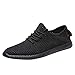 Produktbild REALIKE Herren Sneaker Laufschuhe Sommer Einfarbig Arbeitsschuhe Sicherheitsschuhe Atmungsaktiv Leicht Sportlich Trekking Wanderhalbschuhe Mesh Schutzschuhe Hiking Schuhe EU 39-44