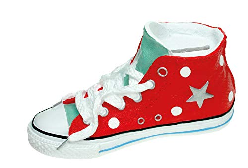 Preisvergleich Produktbild Spardose Turnschuh rot, Chuck, Geschenkidee