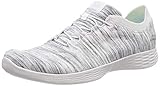  Skechers You Define-Passion, Zapatillas sin Cordones para Mujer, Blanco (White Grey Wgy), 38 EU