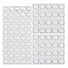 Produktbild BESTOMZ Transparent Rubber Fuß Klebstoff Stoßstange Pad Selbstklebend Stoßstange Stimme Dämpfung Türstoßstangen, Zylindrisch, Halbförmig, 90 Stück