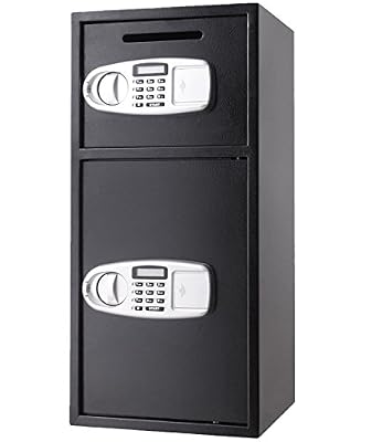 Chaneau Coffre Fort Electronique Numérique De Sécurité Coffre Fort Digital Avec Deux Verrouillages (Coffre Fort)