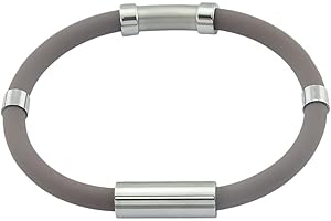 KKPLZZ Pulsera antiestática, Elimina la estática del cuerpo Correa de muñeca,Pulsera deportiva de silicona,Pulsera para el cuidado de la salud,Pulsera de pareja,Invierno Elimina la estática del cuerpo