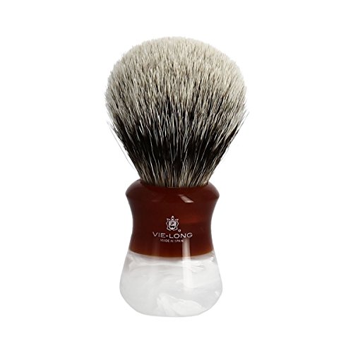 Badger Shaving Brush Silver Tip Vie-Long 16510