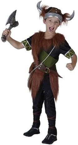 Viking Warrior (Fur) - Kids Costume 3 - 4 years