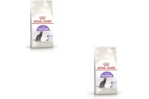 ROYAL CANIN Sterilised 37 | dwupak | 2 x 400 g | sucha karma dla kastrowanych kotów (od 1 do 7 lat) | do utrzymania idealnej masy ciała | o wysokiej zawartości białka
