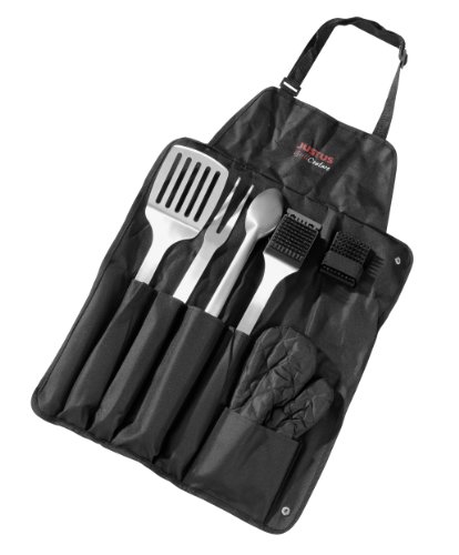 Justus Profi-Grillbsteck, Silber, 7-teilig