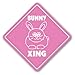 Produktbild SignMission Bunny Crossing Sign Zone Xing |-| 30,5 cm Hoch Kaninchenkäfig Vorräte Fair Contest