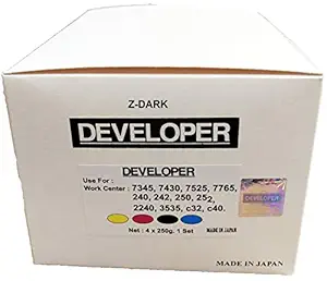 Xerox Developer for 7425 7428 7435 7525 7530 7535 7545 7556 7525 7530 7535 7545 7556 2128 2636 3545 7228 7235 7245 7328 7335 7345 7346 7760 Set