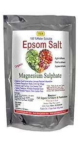 TSR Garden Store Epsom Salt Magnesium Sulphate Fertilizer for Indoor and Outdoor Plants (850 g)