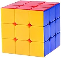 higadget 3X3X3 Speed Cube, High Stability Stickerless Cube, Rubik Cube for Kids, Magic Cube