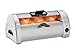 Produktbild Cloer 3009 Brötchenbäcker mit herausnehmbarem Backrost zum Aufbacken von Brötchen, Kuchen oder Hefeteilchen 570 W, mattiertes Edelstahlgehäuse