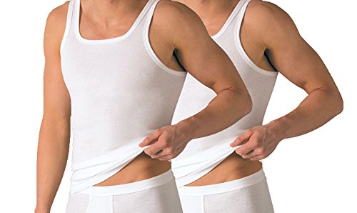 Preisvergleich Produktbild Schöller Unterhemd 2er-Pack weiss Größe 9