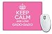 Produktbild Pink Keep Calm und Love Gado-Gado Mauspad Farbe 2490