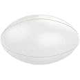 We Print Balls Plain White Unprinted Unbranded Size 5 Rubberised Rugby Ball