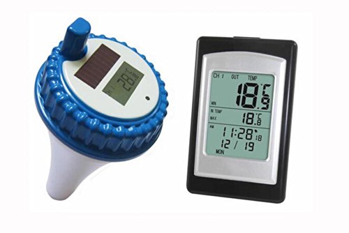 Preisvergleich Produktbild Drahtlose Solarstrom Schwimmbad Zubehör Ausrüstung Wasser Schwimmerthermometer