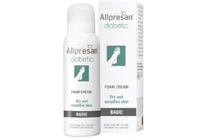 GlucoRx Allpresan Diabetic Foot Foam Cream Basic 300ml x1