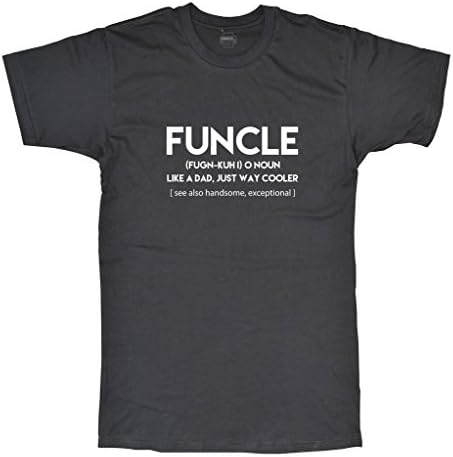 SubWorks ltd Funcle T Shirt Funny Gift Present For Fun Uncle Birthday Christmas Xmas Black Friday Sale