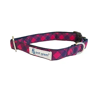 Pet Glam Dog Collar Bailey for Small Dogs-Durable Hardware-Fits-Shih Tzu, Lhasa Apso, Puppies, Chihuahua Indie Dogs, (Pack of 1)