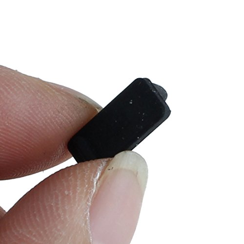 5 Satz 13-in-1 Schwarz Silikon Anti-Staubschutz Stöpsel Schutzhülle für Notebook - 3