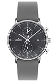 Junghans Herrenarmbanduhr Chronoscope Form C 041/4876-Grau