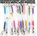 Produktbild Set 10 Schlüsselanhänger Karabinerhaken Feder Verlängerungskabel