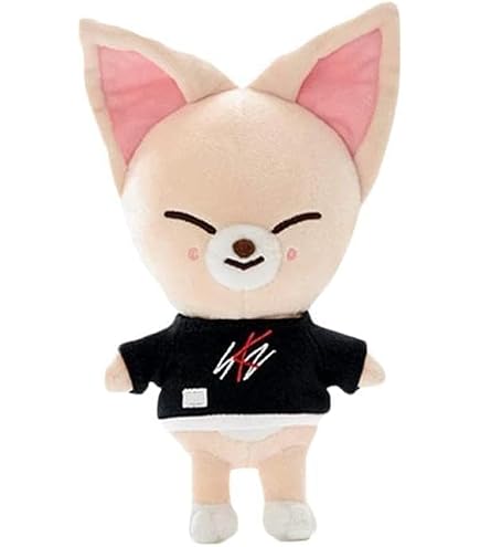 Peluche SKZOO Stray Kids 20 Cm - Bbokari (Bang Chan) - Poupée En Peluche Officielle Kpop Pour Fans - Doudou Collection