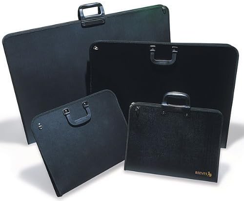 Artist Storage Case Ringbinder Art Work Protection Portfolio Assorted Finishes & Sizes A1 A2 A3 A4 (Reeves Non Ring Vinyl Finish A1)