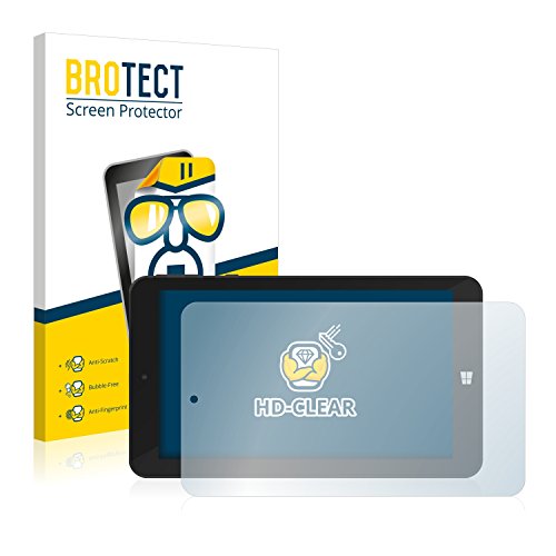 2x BROTECT HD-Clear Displayschutzfolie TrekStor SurfTab Wintron 7.0 Schutzfolie Folie - Klar, Anti-Fingerprint