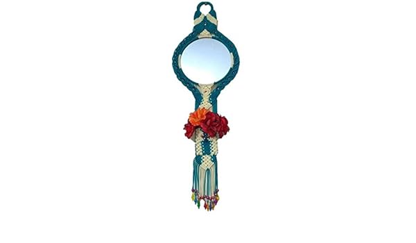 Home Decorative Items Handmade Mirror Wall Hanging Amazon In