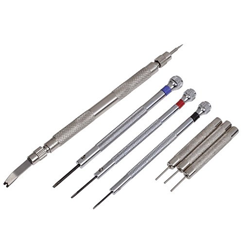 MCTECH Professionelles Uhrenwerkzeug Set 13-teiliges mit Nylontasche - 8