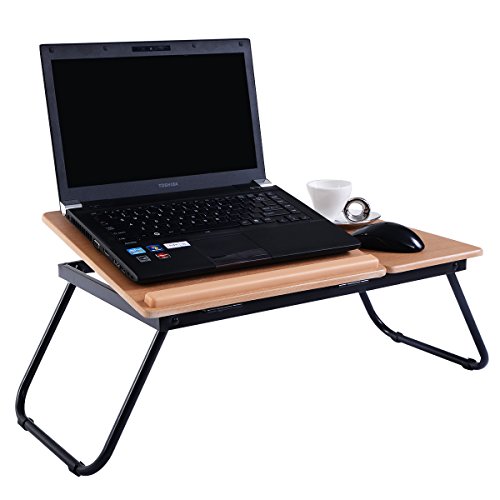 Laptoptisch Laptoptablett Betttisch Notebooktisch Klapptisch Notebook Laptop Arbeitstisch Tisch stark Laptopständer Klappbar - 7