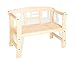Produktbild Pinolino - 201059 - Gartenbank Maja für den Garten oder die Terrasse- Maße 74 x 35 x 58 cm, Massivholz unbehandelt