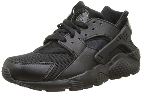 Nike Huarache Run, Chaussures de Running Mixte Enfant, Noir (Black/Black-Black), 38 EU