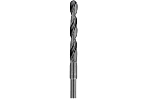 kwb Professional HSS metallborr Ø 15 mm – vridet skaft, DIN 338, blåsvart, rullad