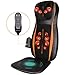 Produktbild Massagesitzauflage Shiatsu Massageauflage Rückenmassagegerät mit Wärmefunktion - Massagematte Elektrisch mit Kneten Rollmassage, 3 Massagezonen, Vibrationmassage für Nacken Rücken Gesäß Entspannung