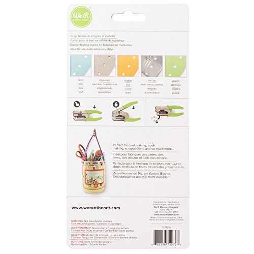 We R Memory Keepers WR71272-5 Lochzange Power Stanz, Durchmesser 1/4 Zoll, Synthetic Material, mehrfarbig, 15.9 x 6.4 x 2.5 cm - 2
