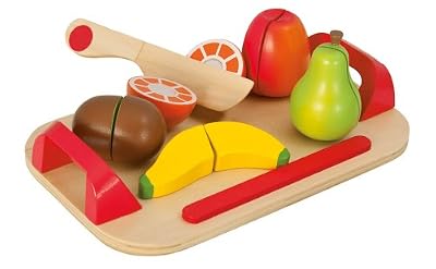 Smoby Eichhorn - 100003721 - Tranchoir avec fruits en Bois