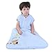 Produktbild schlafsack baby winter mädchen junge Baumwolle neugeboren schlafanzug Eule blau - Ganzjährig Kinderschlafsack 2.5 tog (90CM 12-18 Monate)