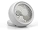 Produktbild Saytay Faltbar Schreibtisch Fan, 16,5 cm Mini Kühlung Tisch Fan USB & batteriebetrieben Persönlichen Mehrere Winkel Anpassung Laptop-Ventilator für Hause Büro Bibliothek Außen weiß