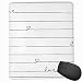 Produktbild Love Note Black and White Stripes Mouse Pad Non Slip Rubber Backing Gaming Mouse Pad Cute 9.8 X 11.8 inch