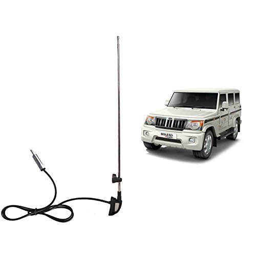 Autofy Premium Quality Roll Up AM/FM Car Antenna for Mahindra Bolero (Chrome and Black) RS.155 (74.00% Off) - Amazon